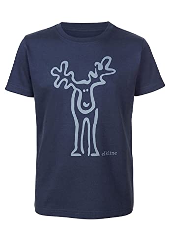 ELKLINE boys' T-shirt Rudölfchen 3041184, color: dark blue - ash blue, on sale